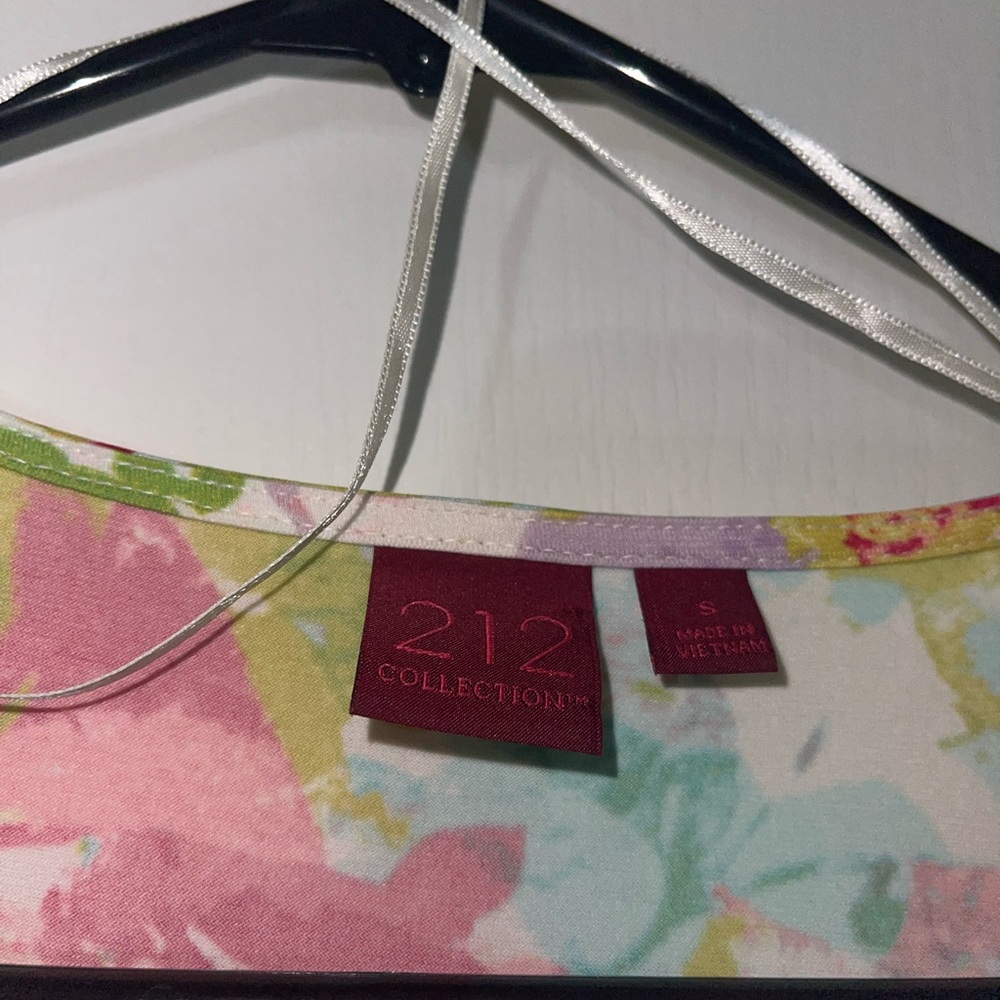 212 Collection Women's Floral Bag - Pink and Green